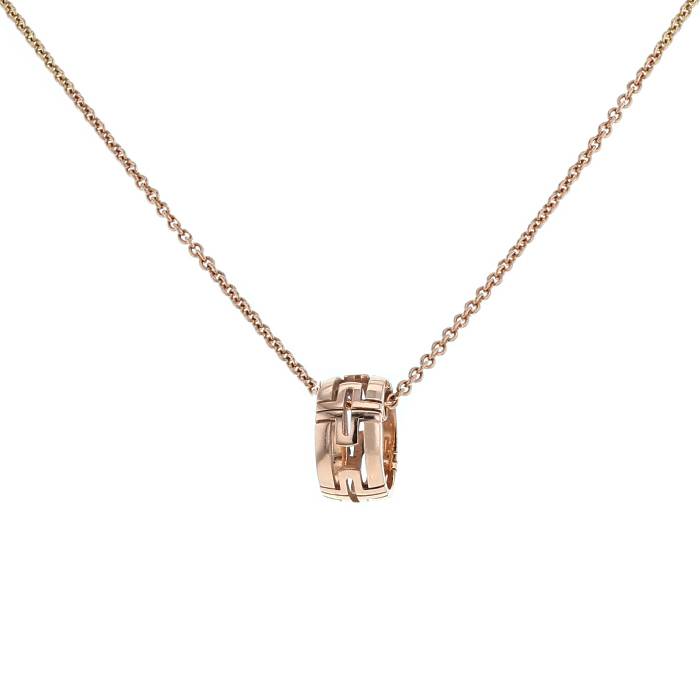 [Kincade Jewelrys]COLLAR PARENTESI ORO ROSA