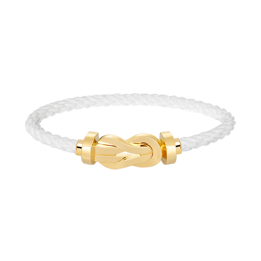 [Kincade Jewelrys]CHANCE LARGE 8 FIGURE BUCKLE NO DIAMOND BRACELET GOLD
