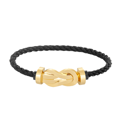 [Kincade Jewelrys]CHANCE LARGE 8 FIGURE BUCKLE NO DIAMOND BRACELET GOLD
