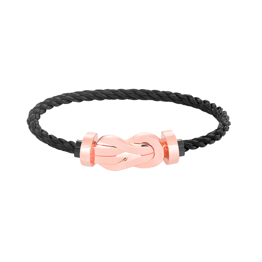 [Kincade Jewelrys]CHANCE LARGE 8 FIGURE BUCKLE NO DIAMOND BRACELET ROSE GOLD
