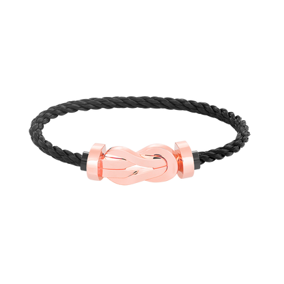 [Kincade Jewelrys]CHANCE LARGE 8 FIGURE BUCKLE NO DIAMOND BRACELET ROSE GOLD