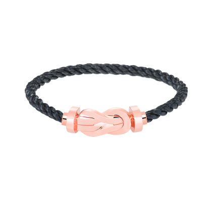 [Kincade Jewelrys]CHANCE LARGE 8 FIGURE BUCKLE NO DIAMOND BRACELET ROSE GOLD
