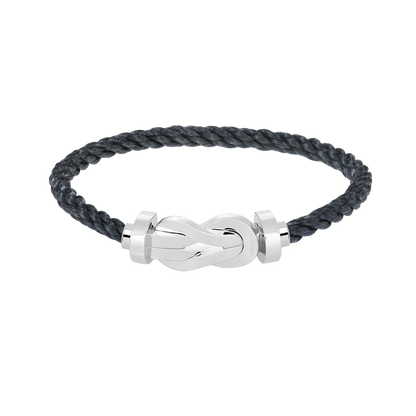 [Kincade Jewelrys]CHANCE LARGE 8 FIGURE BUCKLE NO DIAMOND BRACELET SILVER