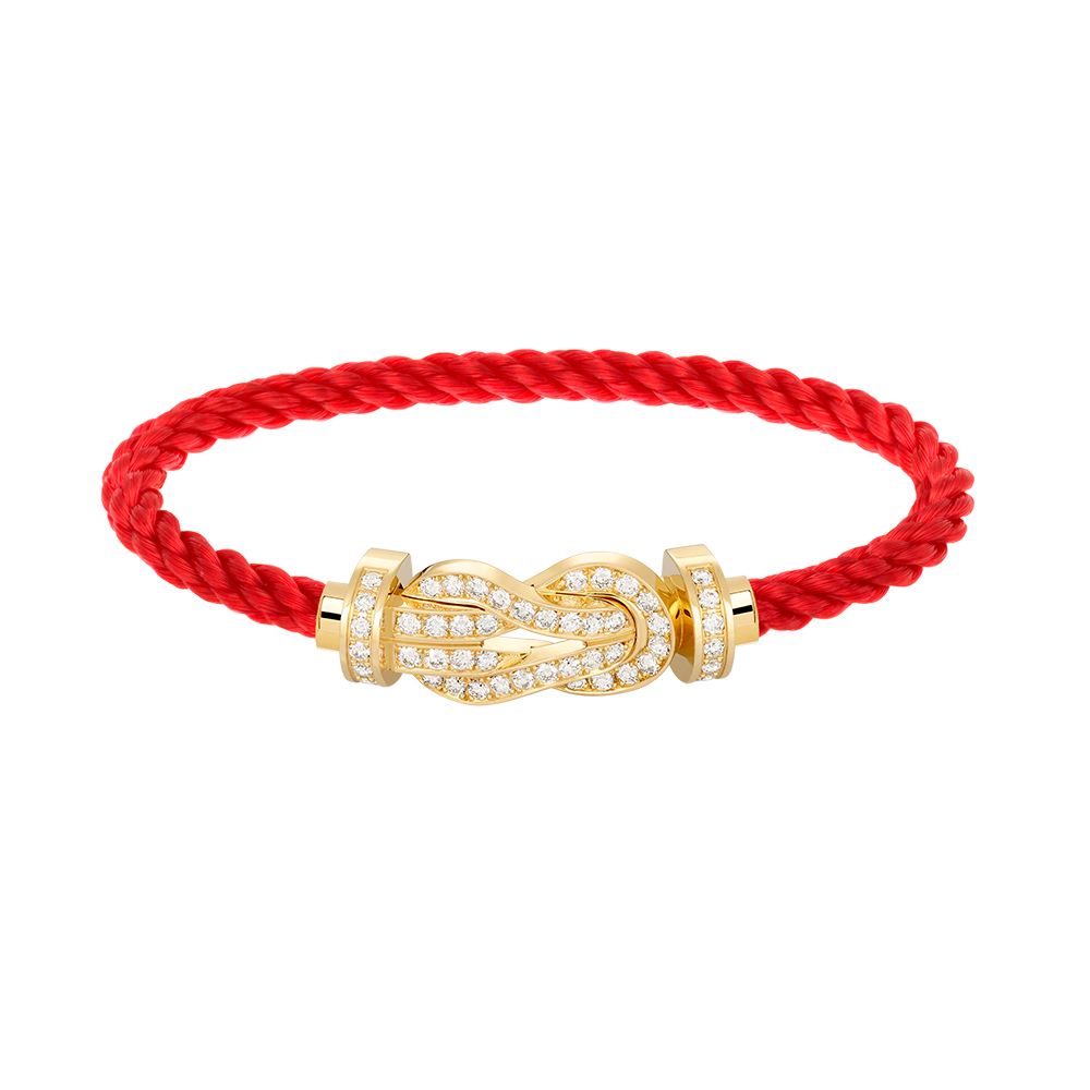 [Kincade Jewelrys] PULSERA GRANDE DE OCHO FIGURAS CON HEBILLA Y DIAMANTES EN ORO