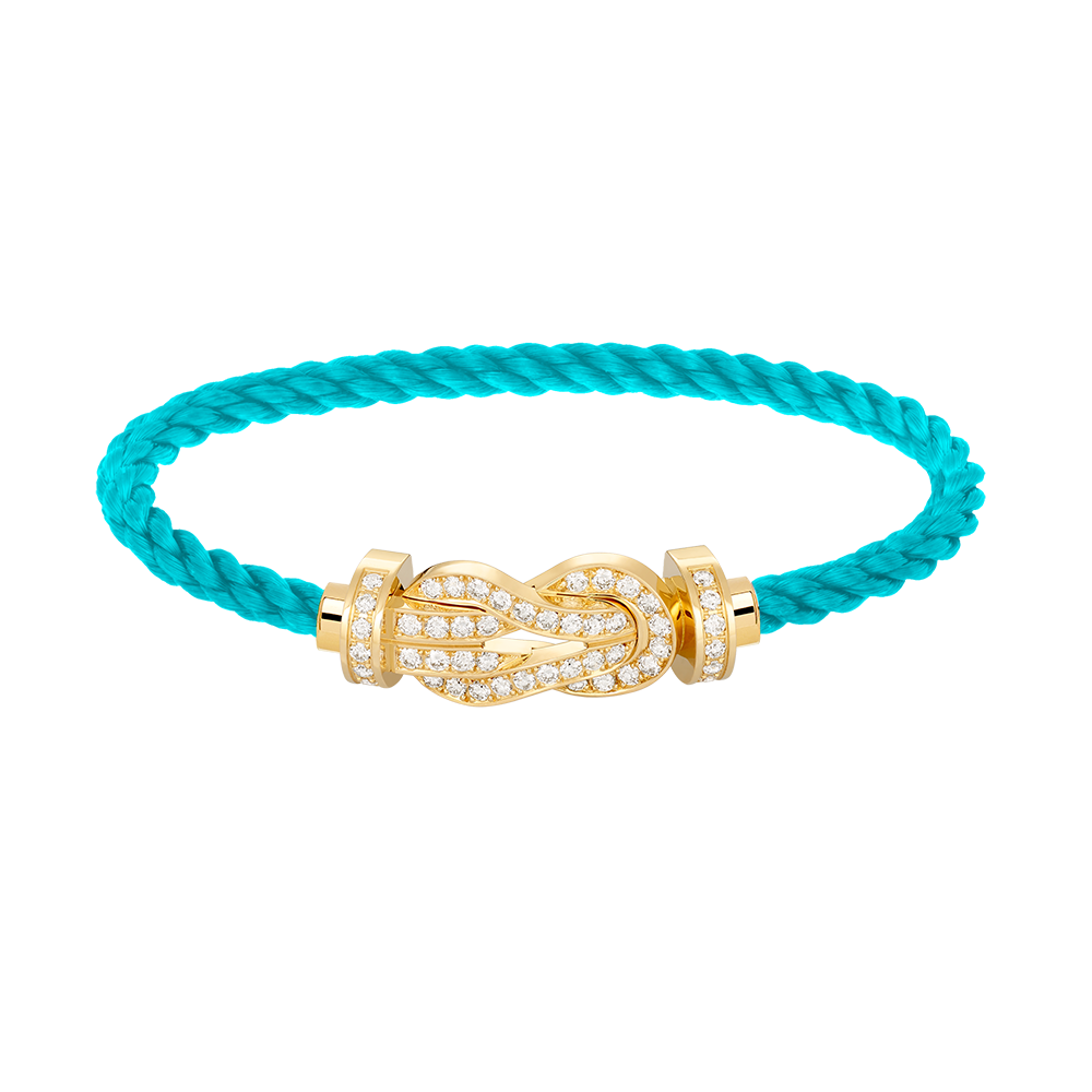 [Kincade Jewelrys] PULSERA GRANDE DE OCHO FIGURAS CON HEBILLA Y DIAMANTES EN ORO