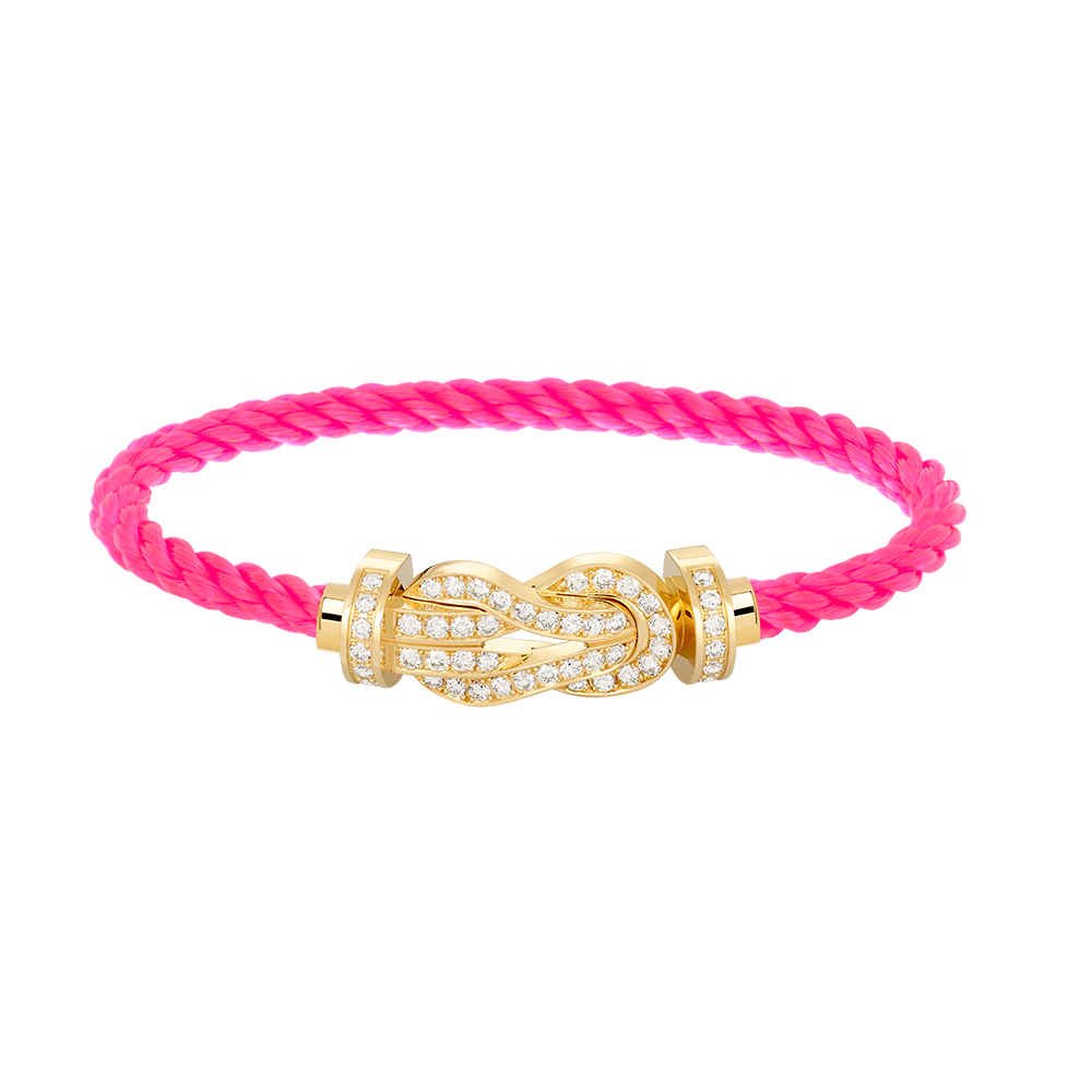 [Kincade Jewelrys] PULSERA GRANDE DE OCHO FIGURAS CON HEBILLA Y DIAMANTES EN ORO