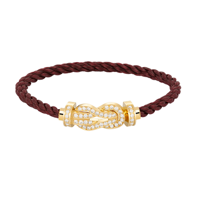 [Kincade Jewelrys] PULSERA GRANDE DE OCHO FIGURAS CON HEBILLA Y DIAMANTES EN ORO