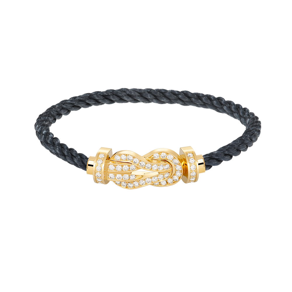 [Kincade Jewelrys] PULSERA GRANDE DE OCHO FIGURAS CON HEBILLA Y DIAMANTES EN ORO