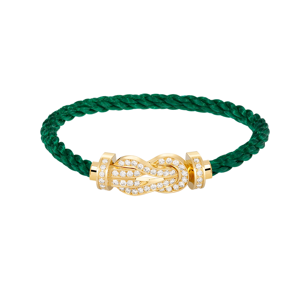 [Kincade Jewelrys] PULSERA GRANDE DE OCHO FIGURAS CON HEBILLA Y DIAMANTES EN ORO
