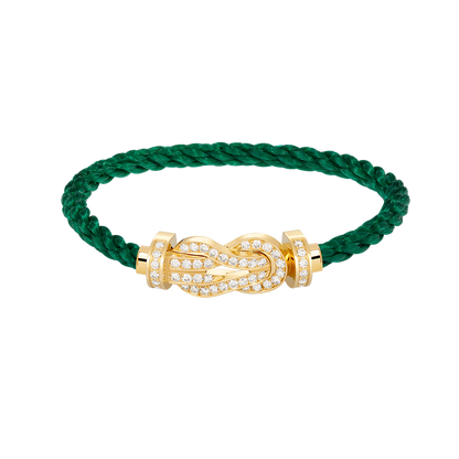 [Kincade Jewelrys] PULSERA GRANDE DE OCHO FIGURAS CON HEBILLA Y DIAMANTES EN ORO
