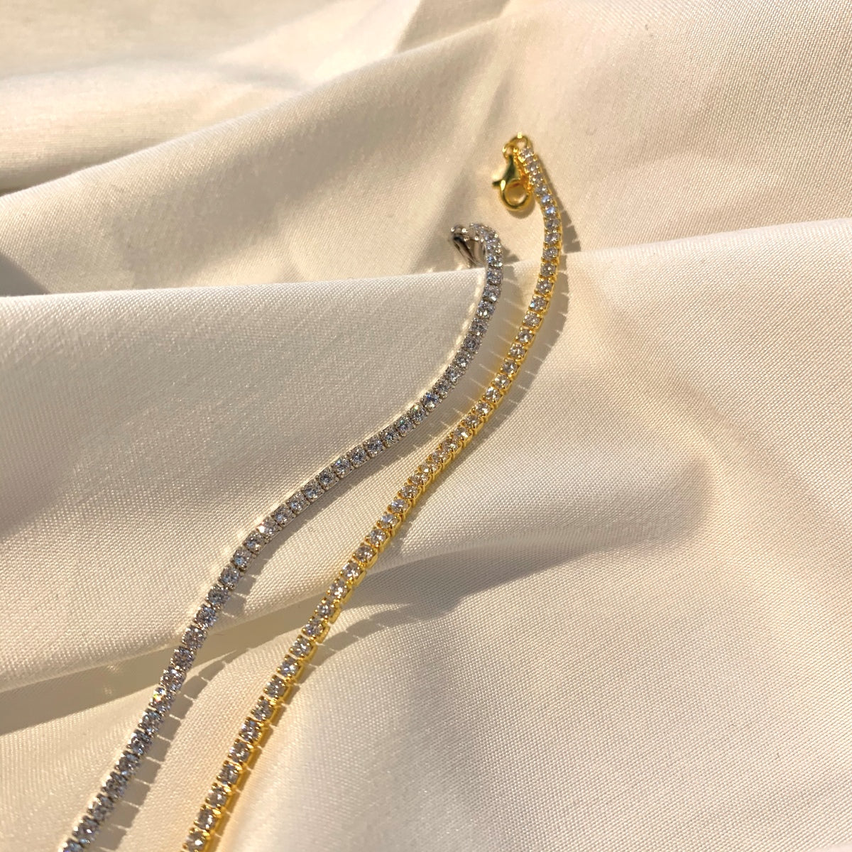 [Kincade Jewelrys]Radiant Shinning Princess Cut Tennis Bracelet