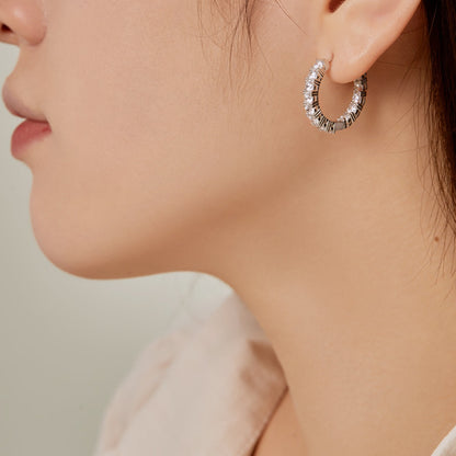 [Kincade Jewelrys]Unique Round Cut Daily Earrings