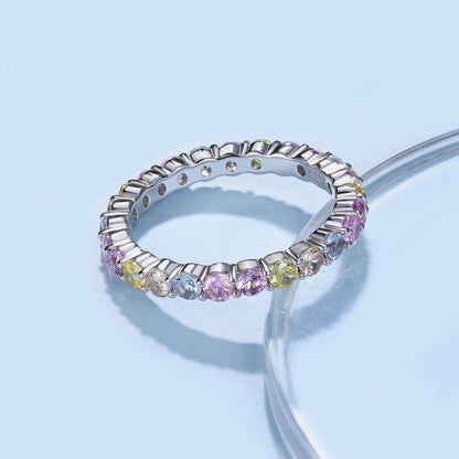 [Kincade Jewelrys]Dazzling Resplendent Round Cut Party Ring