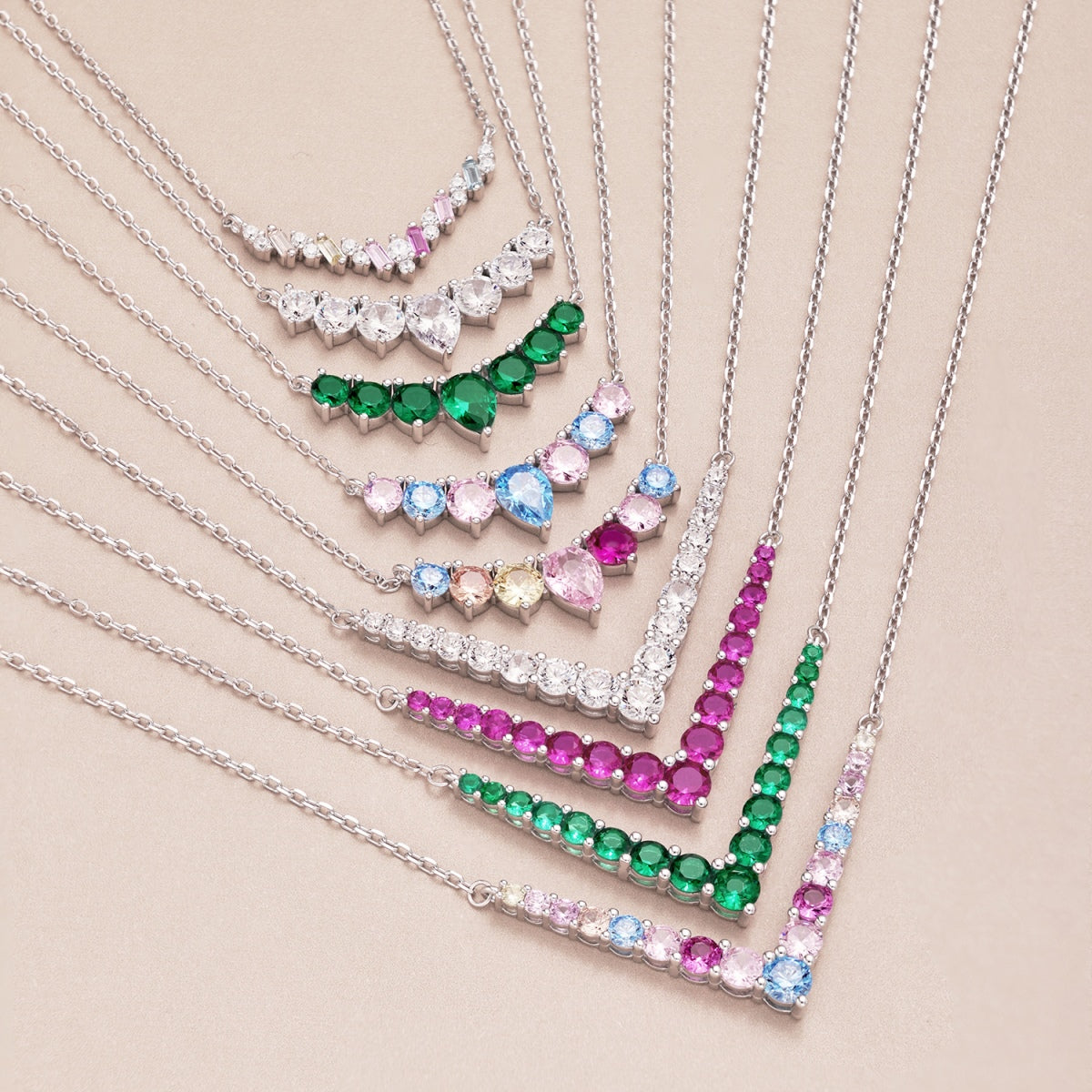 [Kincade Jewelrys]Ornate Round Cut Necklace