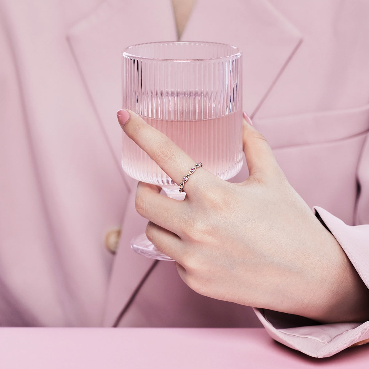 [Kincade Jewelrys]Elegant Energetic Round Cut Daily Ring