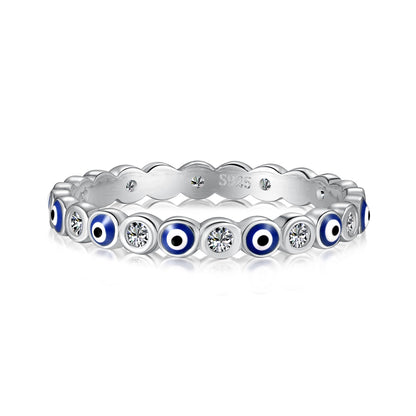 [Kincade Jewelrys]Sparkling Vibrant Round Shape Daily Ring