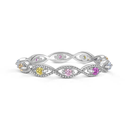 [Kincade Jewelrys]Elegant Energetic Round Cut Daily Ring
