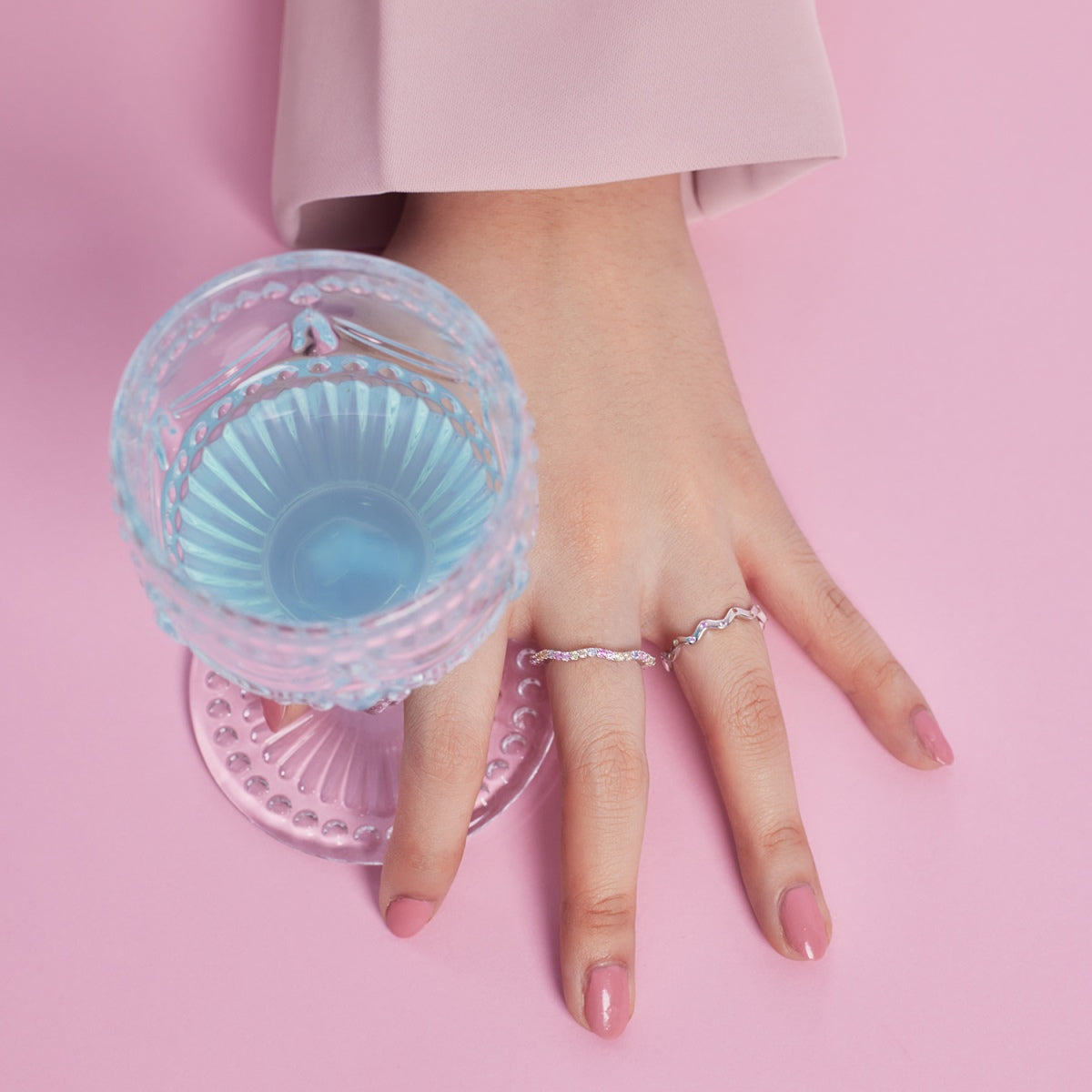 [Kincade Jewelrys]Ornate Vibrant Round Cut Daily Ring