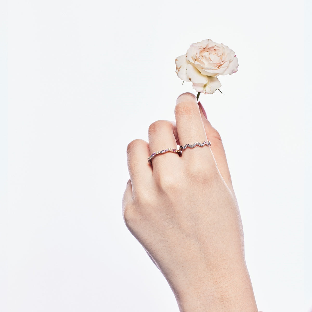 [Kincade Jewelrys]Ornate Vibrant Round Cut Daily Ring