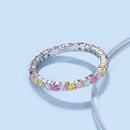 [Kincade Jewelrys]Elegant Vivid Round Cut Daily Ring