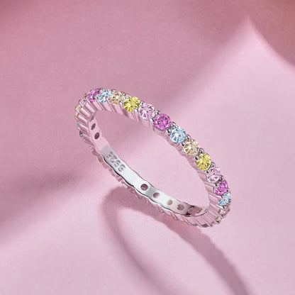 [Kincade Jewelrys]Elegant Vivid Round Cut Daily Ring