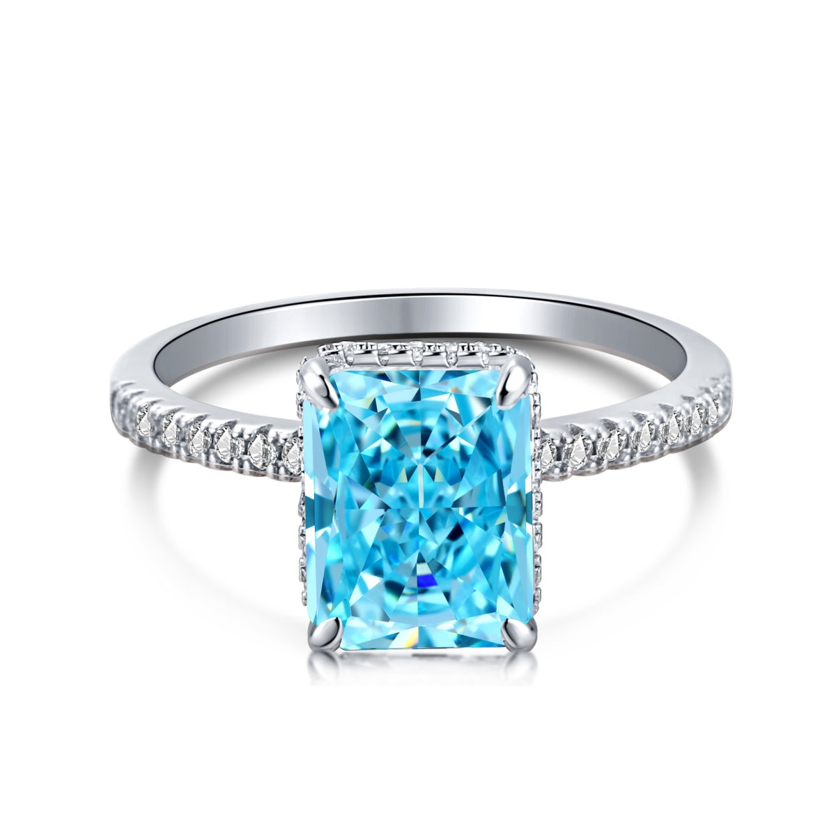 [Kincade Jewelrys]4.0 Carat Luxurious Engagement Ring