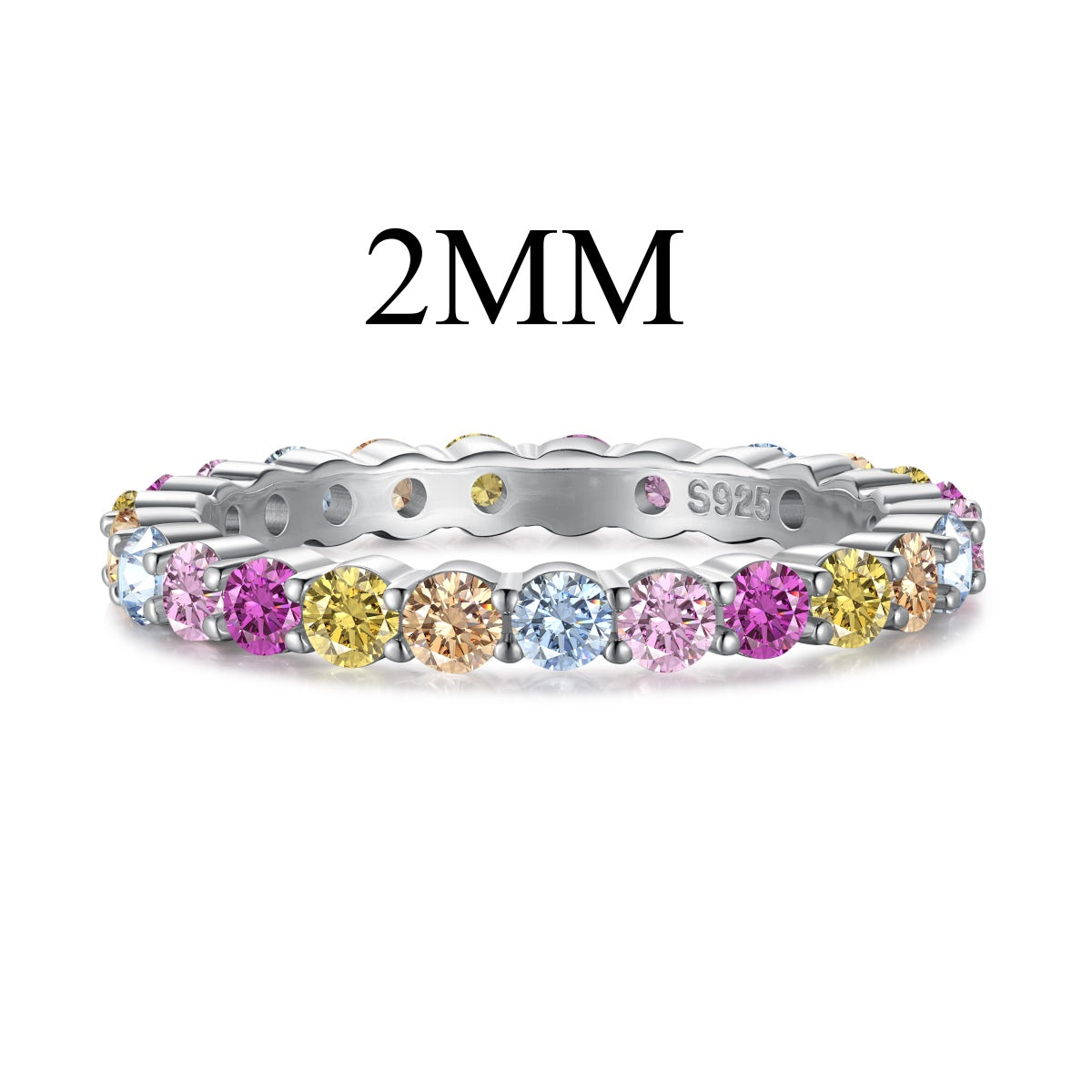 [Kincade Jewelrys]Elegant Vivid Round Cut Daily Ring