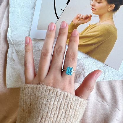 [Kincade Jewelrys]4.0 Carat Luxurious Engagement Ring