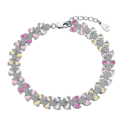 [Kincade Jewelrys]Dainty Exquisite Flower Shape Daily Bracelet