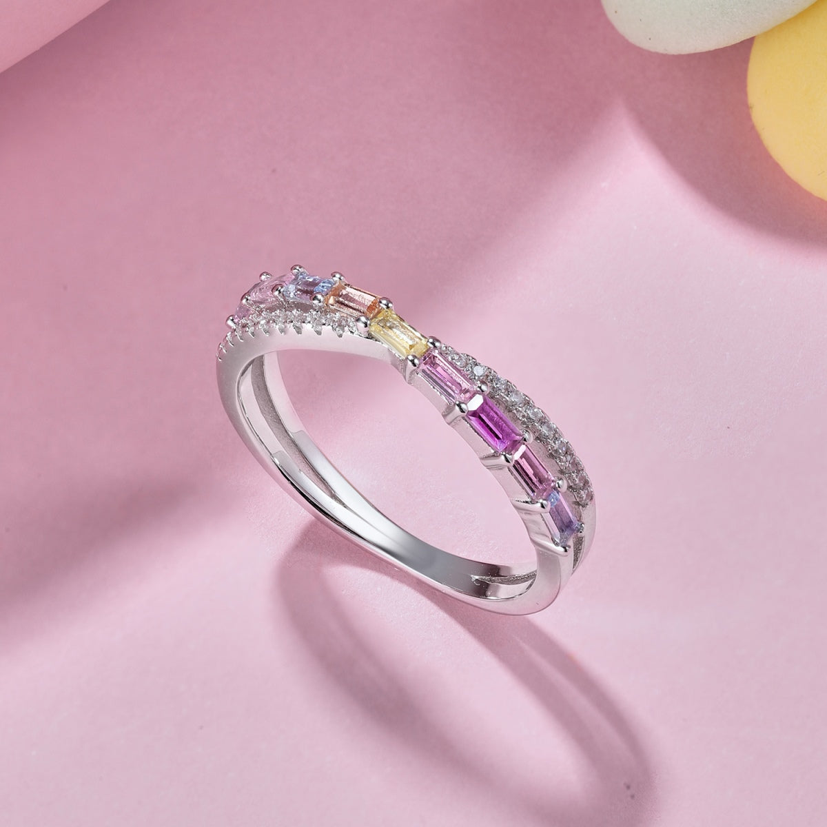 [Kincade Jewelrys]Energetic Elegant Radiant Cut Party Ring