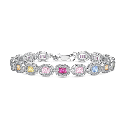[Kincade Jewelrys]Exquisite Ornate Emerald Cut Daily Bracelet