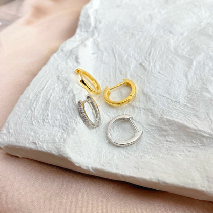 [Kincade Jewelrys] Pendientes circulares versátiles