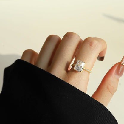 [Kincade Jewelrys]4.0 Carat Luxurious Engagement Ring