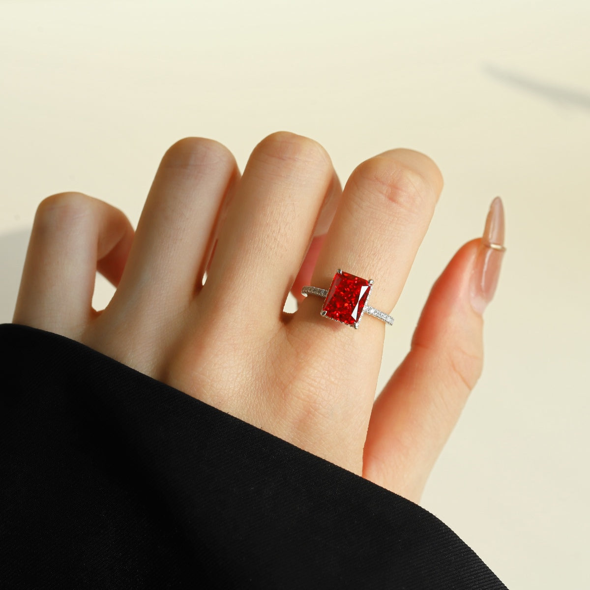 [Kincade Jewelrys]4.0 Carat Luxurious Engagement Ring
