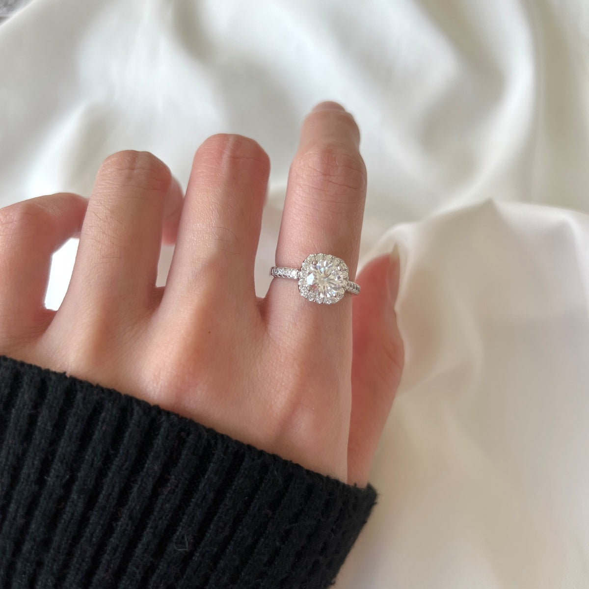 [Kincade Jewelrys]Dazzling Resplendent Round Cut Wedding Ring