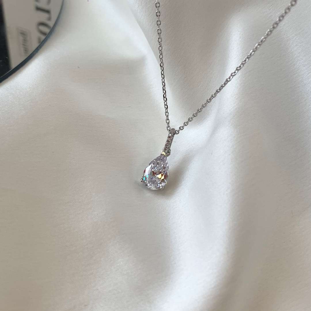 [Kincade Jewelrys]Delicate Water Drop Shape Fashion Necklace
