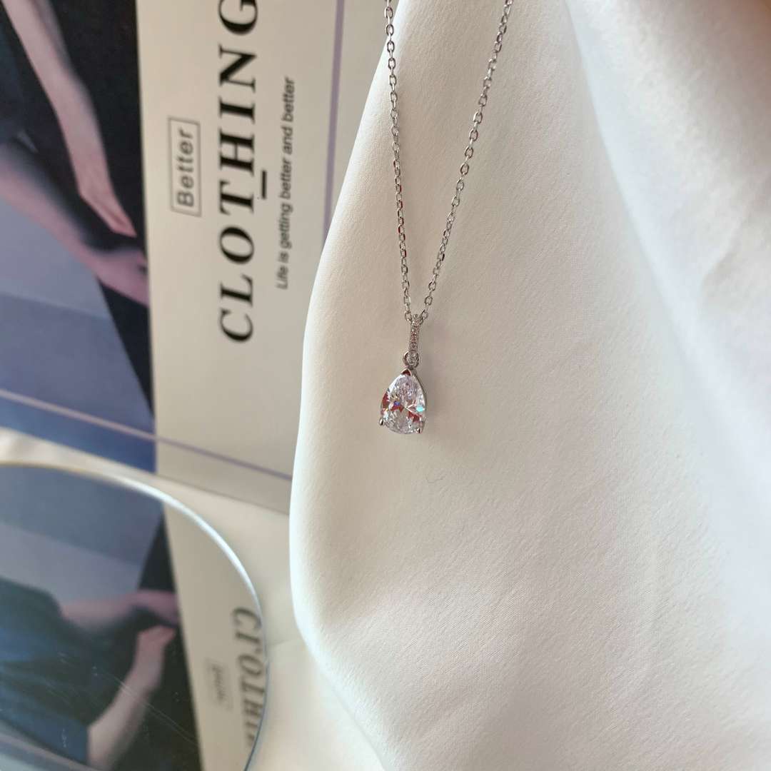 [Kincade Jewelrys]Delicate Water Drop Shape Fashion Necklace