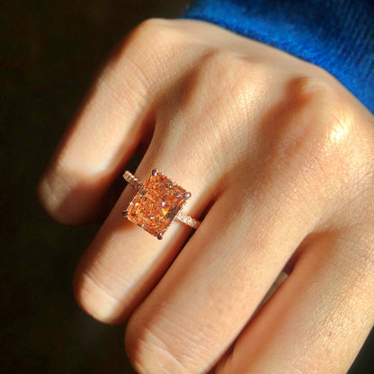 [Kincade Jewelrys]4.0 Carat Luxurious Engagement Ring