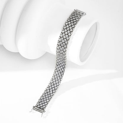 [Kincade Jewelrys]Ornate Elegant Round Cut Party Bracelet