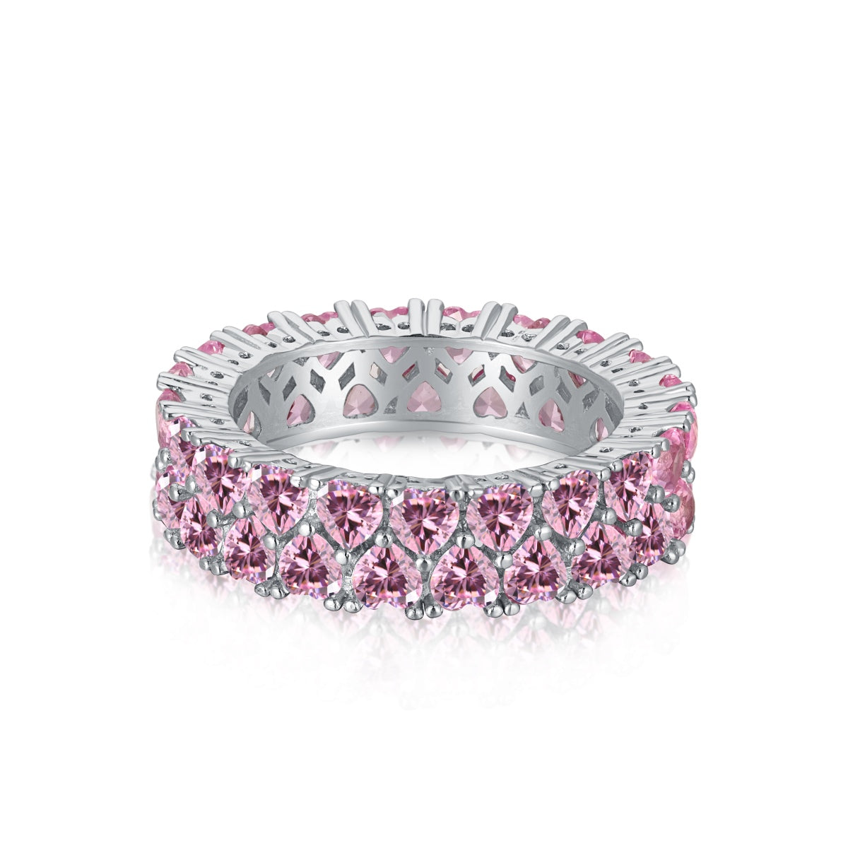 [Kincade Jewelrys]Sparkling Full Heart Ring
