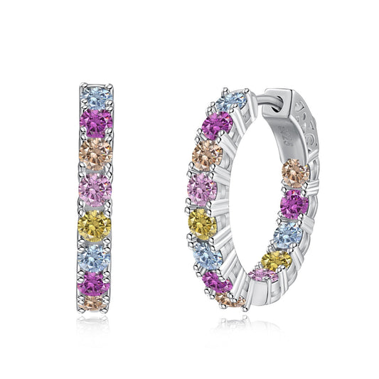 [Kincade Jewelrys]Unique Round Cut Daily Earrings