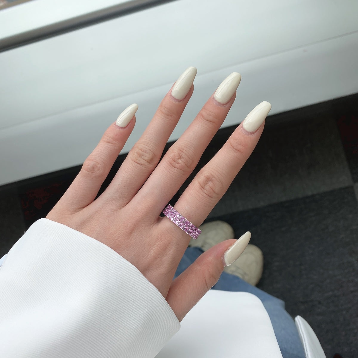 [Kincade Jewelrys]Sparkling Full Heart Ring