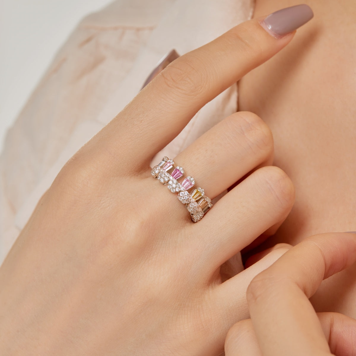 [Kincade Jewelrys]Gorgeous Radiant Cut Daily Ring