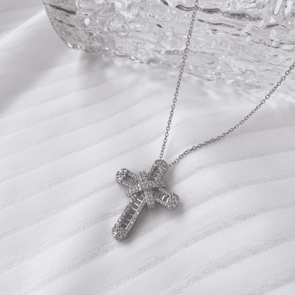 [Kincade Jewelrys]Gypsophila With Dimonds Necklace