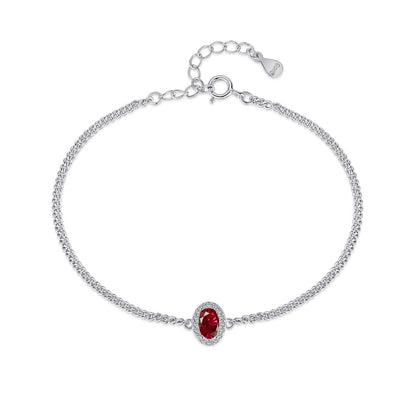 [Kincade Jewelrys]Exquisite Oval Shape Bracelet