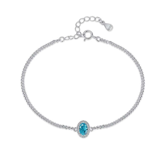 [Kincade Jewelrys]Exquisite Oval Shape Bracelet