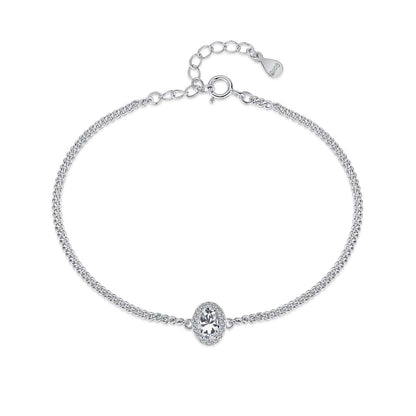 [Kincade Jewelrys]Exquisite Oval Shape Bracelet
