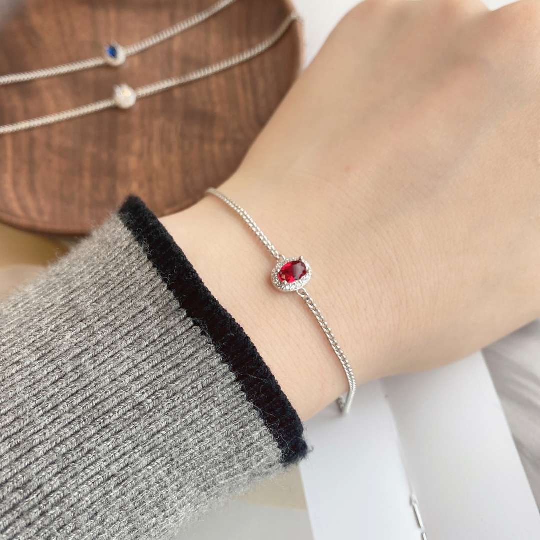 [Kincade Jewelrys]Exquisite Oval Shape Bracelet