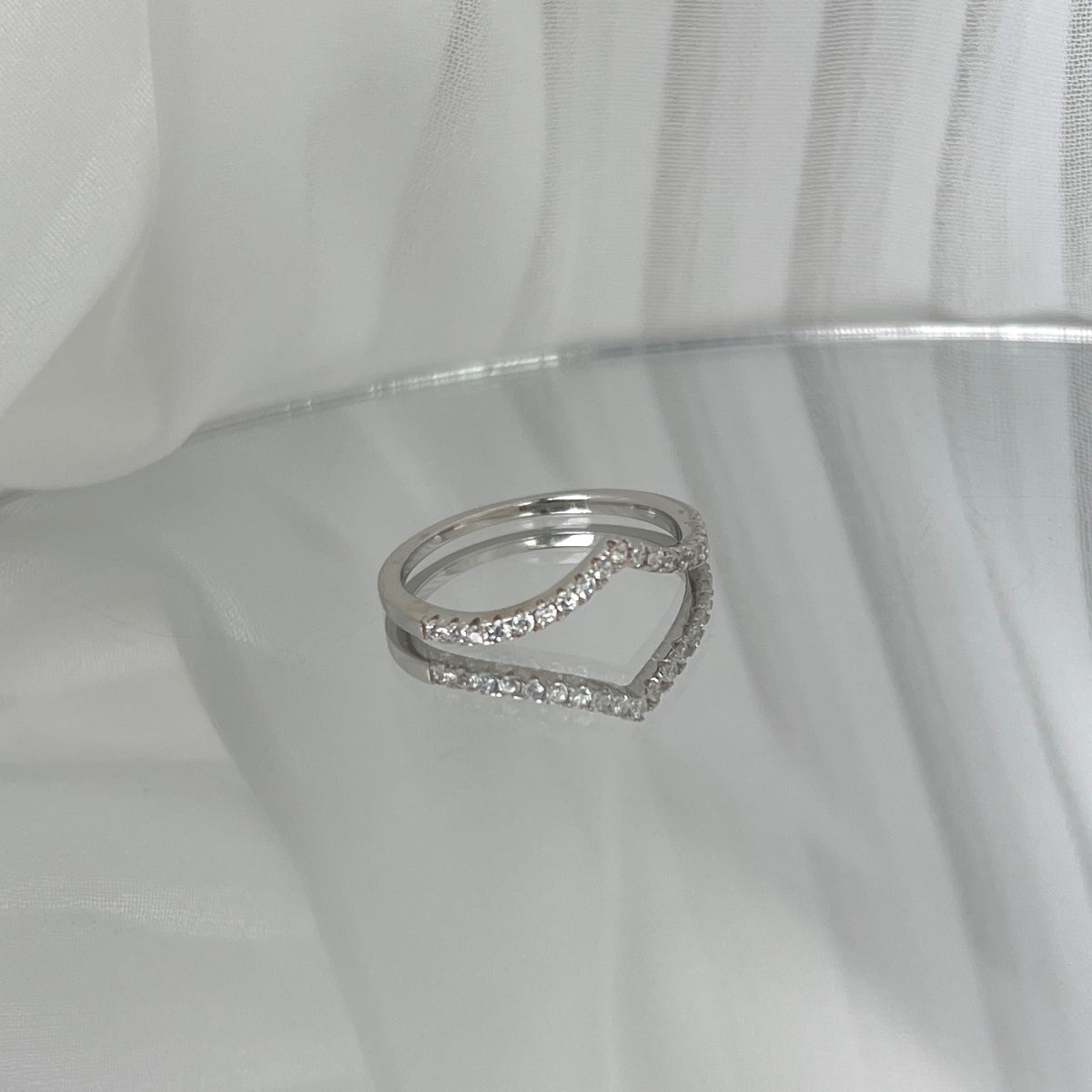 [Kincade Jewelrys]Elaborate Tennis Band Ring