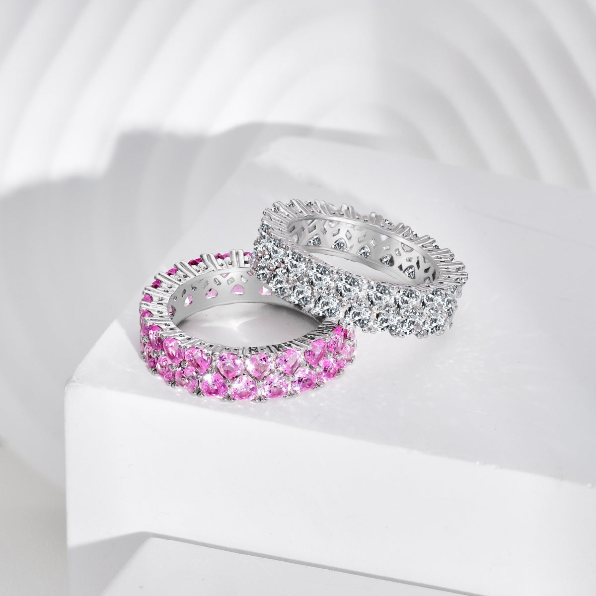 [Kincade Jewelrys]Sparkling Full Heart Ring